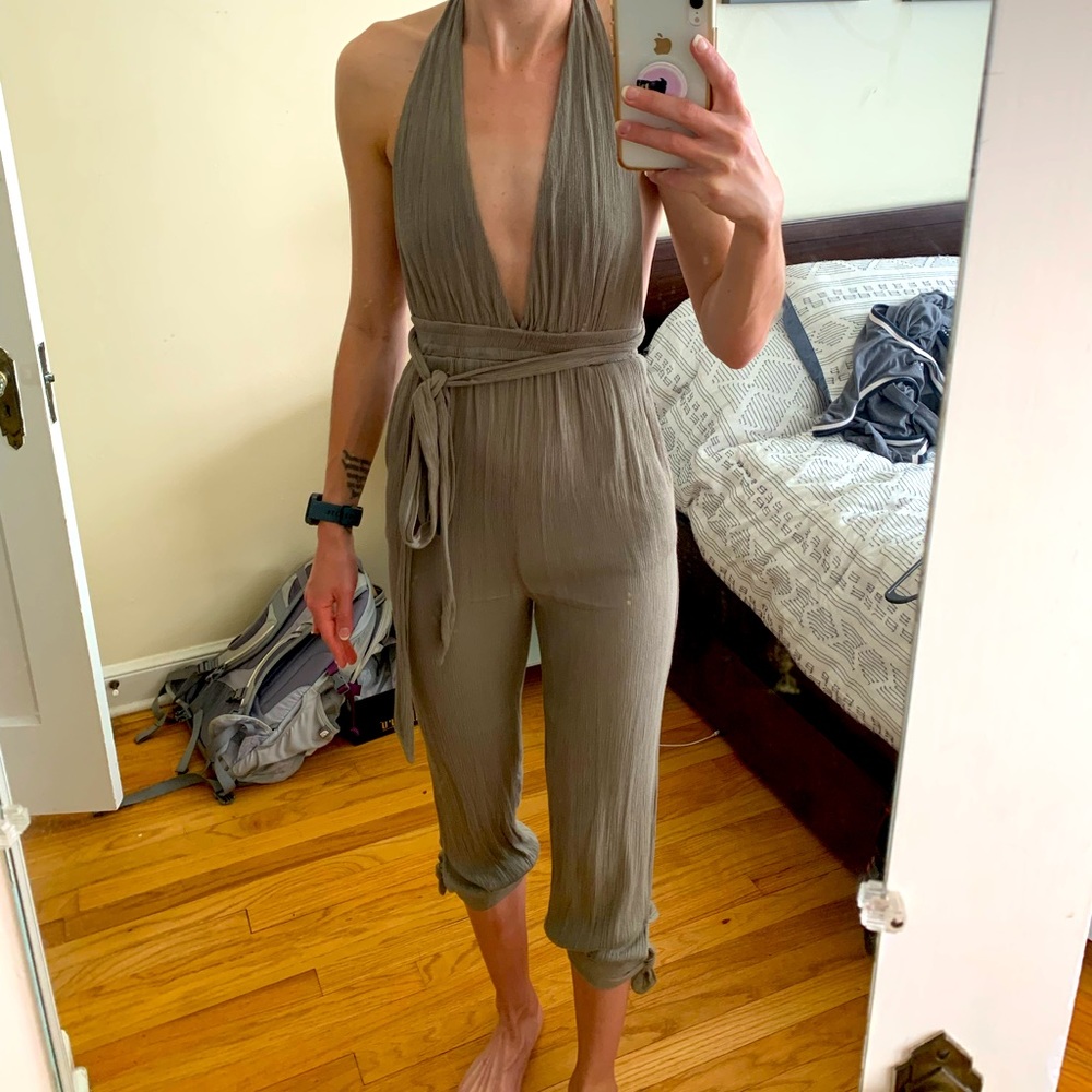 💞Lulu’s green jumpsuit